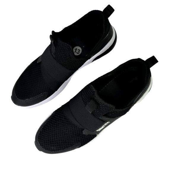 Men's Nautica Black & White Sneakers Size::13 - Picture 2 of 6